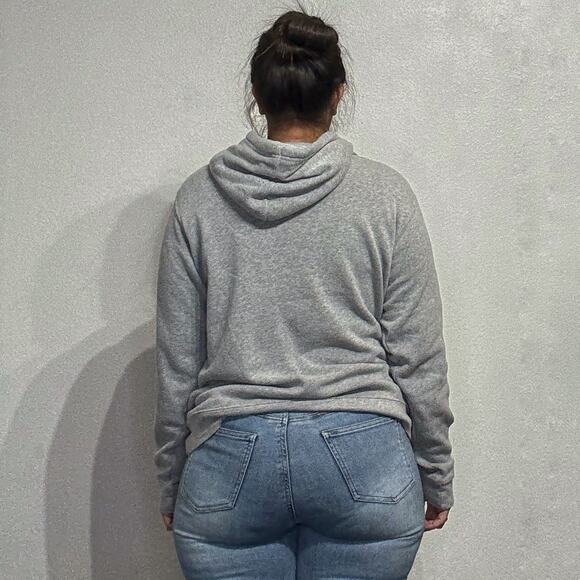 J. America Gray Barstool Sports Hoodie Sweatshirt Sz L - Picture 9 of 11